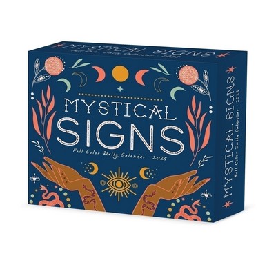 Mystical Signs 2025 6.2" x 5.4" Box Calendar