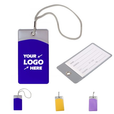 Two Tone Luggage Tags