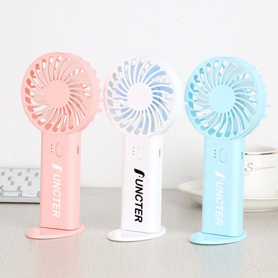 Mini Handheld Fan Battery Operated Small Personal Portable Speed Adjustable USB Rechargeable Fan