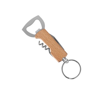 Wood Bottle Opener