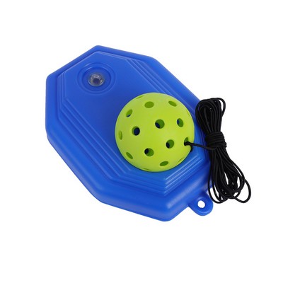 Pickleball Rebound Trainer with 40 Hole Ball