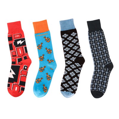 Custom Mid-calf 360 Digital Printed Sock