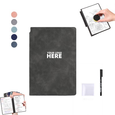 A5 Whiteboard Notepad With Pen And Wiping Cloth