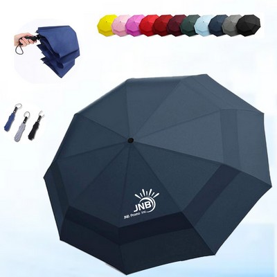 Automated Windproof Travel Rain Umbrellas