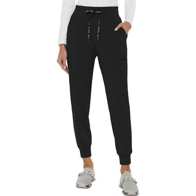 MedCouture Women's Double Cargo Jogger Scrub Pant