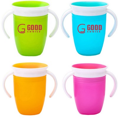 360 Degrees Sealing Silicone Baby Trainer Cup