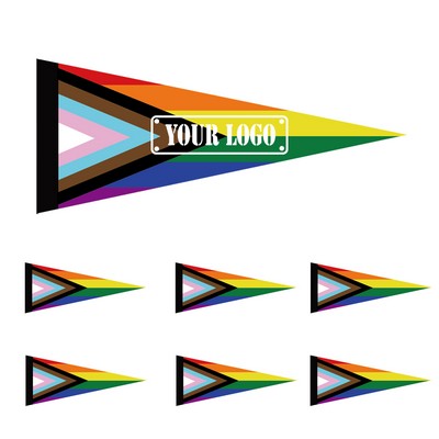 9" x 24" LGBTQ Felt Pennant