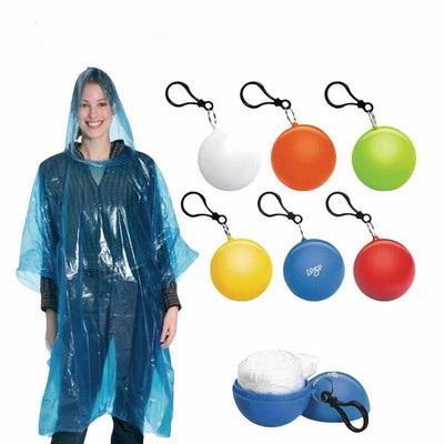 Key Chain Poncho Ball