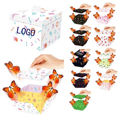 Colorful Butterfly Explosion Box