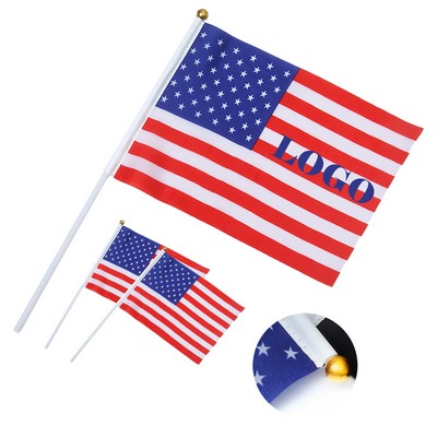 USA Hand Held Plastic Flag