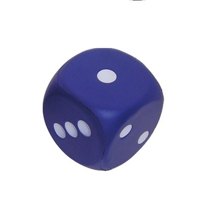 New Foam Dice Shaped Stress Reliever with Your Logo