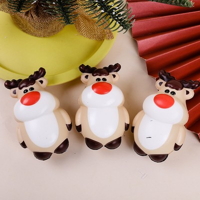 Slow-Rebound Cute Reindeer Stress Relief Toy