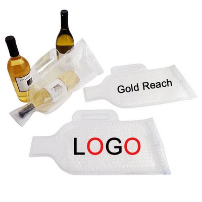 PVC Wine Bottle Portable Tote Bag