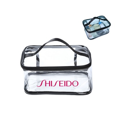 Clear Makeup Bag With Handle