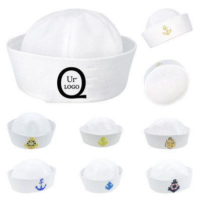 White Sailor Cap