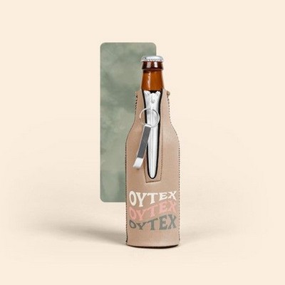 Oytex™ Bottle Suit w/Blank Bottle Opener