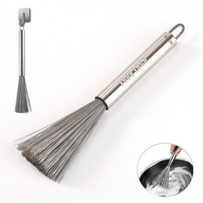 Stainless Steel Wire Brush for Cleaning Cast Iron Pans