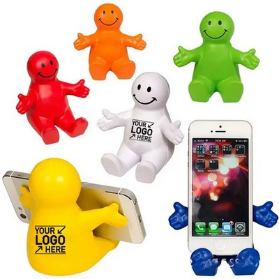 Fun Colorful Phone Holder Squeezable Stress Reliever