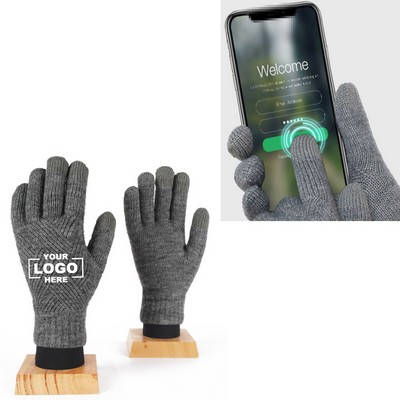 Warm Winter Touchscreen Knit Gloves