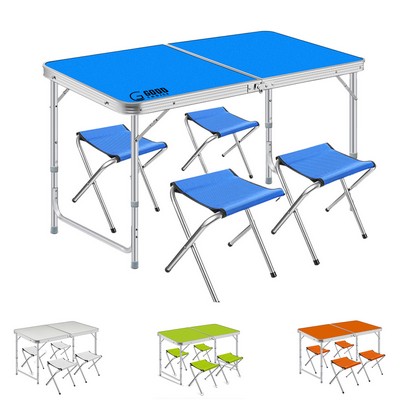 Aluminum Folding Table Set