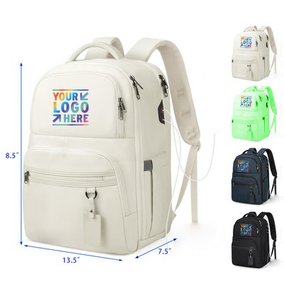 17 Inches Large Travel Laptop Backpack with USB Port