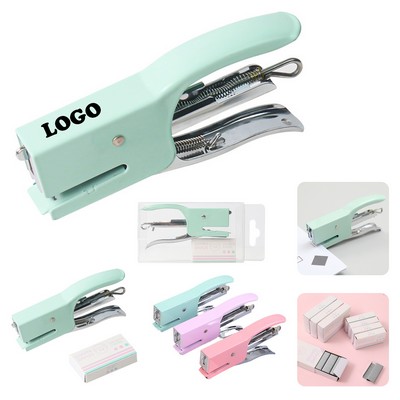 Hand Held Plier Stapler Including Staples