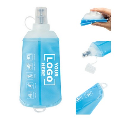 Foldable 8 oz Hiking Water Bottles