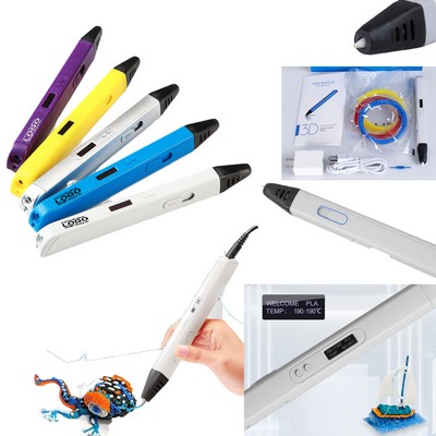 3d Drawing Pen With Display Screen