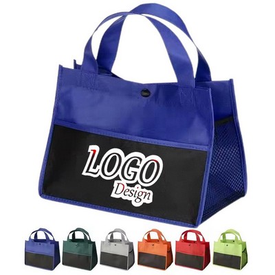 Snap Non-Woven Lunch Tote