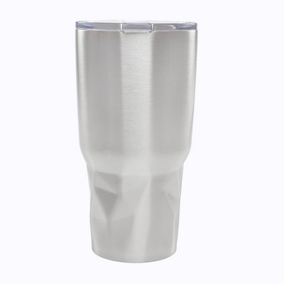 Stainless Steel Tumblers with Clear Lids 27 oz