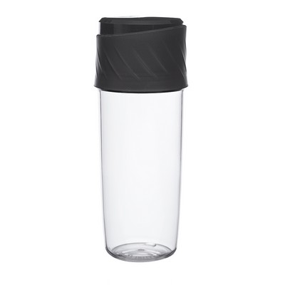 Dual Sip-N-Snack Plastic Water Bottles 16 oz