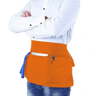 Three Pocket Waist Server Apron