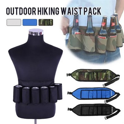 6-Pack Beer Belt for Hands-Free Drinking and Convenience