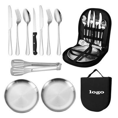 Stainless Steel Silverware Set 10-Piece