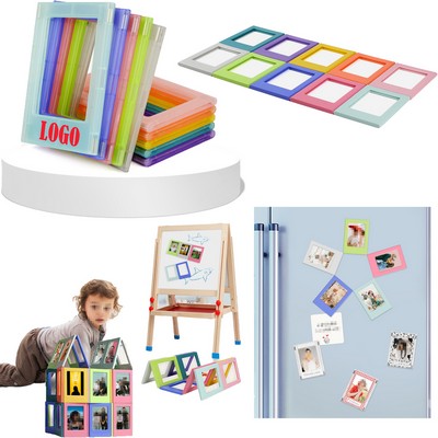 Diy Magnetic Sheet Creative Three Inch Small Photo Frame