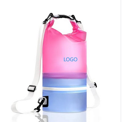 Dry And Wet Separation Waterproof Bucket Bag