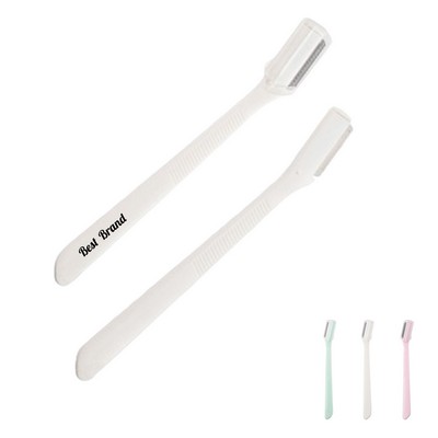 Stainless Steel Colored Eyebrow Razor