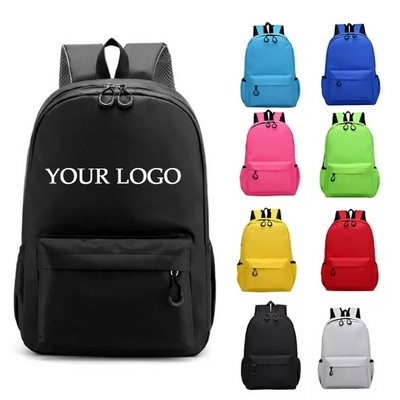 Solid Color Backpack