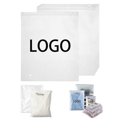 Custom Frosted Zipper Bag