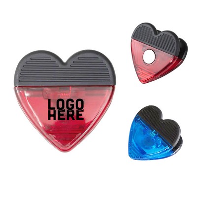 Heart Shape Magnetic Clips