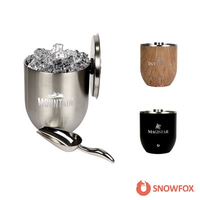 Snowfox 3L Double Wall Stainless Steel, Vacuum Insulated Ice Bucket