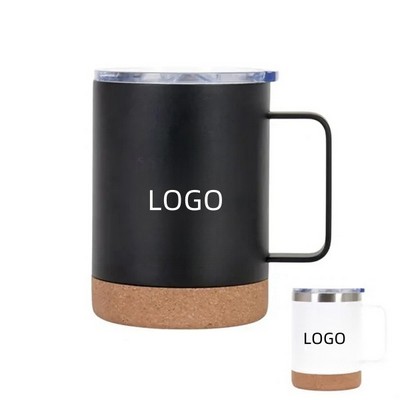 12 Oz. Camping Mug With Cork Base