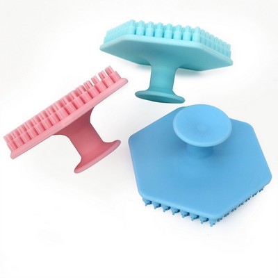 Silicone Facial Cleansing Brush Skin Face Massager Tool