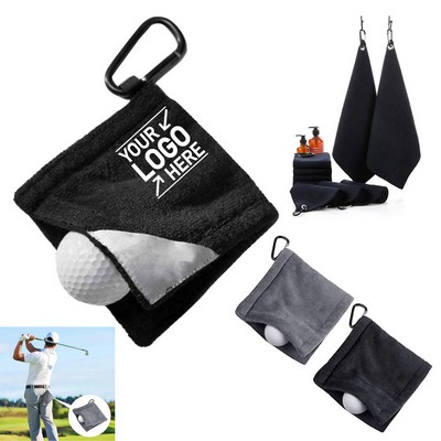 Microfiber Scrubber Golf Towel