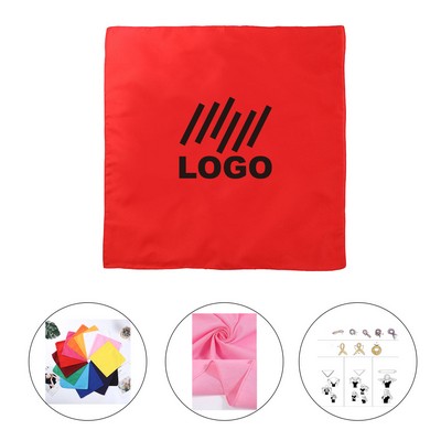 Pure Color Fashion Polyester Sports Bandana