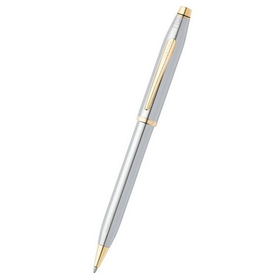 Cross Century® II Medalist® Polished Chrome with 23 Karat Gold Plated Ballpoint Pen