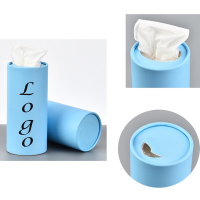 Car Cylinder Tissue Box