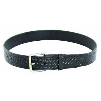 Basket Weave Leather 1.5" Trouser Duty Belt