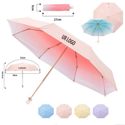 Folding Lightweight Portable Parasol Umbrella