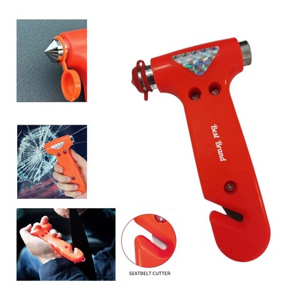 Car Escape Tool 2-in-1 Safety Hammer